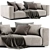 Elegant Grandemare Sofa | Vray & Corona | 3Ds Max 3D model small image 1