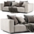 Elegant Grandemare Sofa | Vray & Corona | 3Ds Max 3D model small image 3