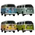 Vintage Volkswagen T2 Bus Model 3D model small image 1