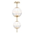 Elegant Silver Pendant 03123 3D model small image 1