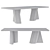 Minimalist Dining Table by Christophe Delcourt 3D model small image 2