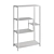 Kare Loft Steel Glass Shelf 3D model small image 5