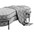 LLOYD Curve Bench with Plaid 3D model small image 5