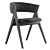 Sleek Modern Remo Dining Chair 3D model small image 2