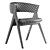Sleek Modern Remo Dining Chair 3D model small image 7