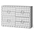 Modern Chic Deco Dresser Large 3D model small image 4