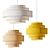 Miguel Pendant Lamps, Sleek Design 3D model small image 1