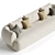 Sicis Botero 3-Seater Sofa, Leather 3D model small image 2