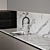 Adjustable Modern Kitchen Design 3D model small image 5