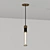 Sleek Mini Pendant Light Fixture 3D model small image 2