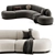 Modern Elegance Björn Sofa 3D model small image 2