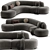Modern Elegance Björn Sofa 3D model small image 5