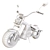 E-Motion Pro 2 Electric Bike 3D model small image 5