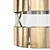 Modern Steel Pendant Light 3D model small image 2
