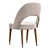 Laskasas Amour Chair: Stylish Elegance 3D model small image 3