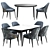 Modern Playground Dining Set 3D model small image 2