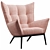 Lofty Cozy Armchair 3D model small image 3