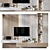 Modern Plywood TV Shelf Unit 3D model small image 1