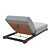 Milos Outdoor Aluminum Sofa 3D model small image 2