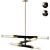 Mid-Century Sculptural Fredo Chandelier 3D model small image 1