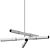 Mid-Century Sculptural Fredo Chandelier 3D model small image 3