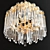 Designer Suzanne Kasler Waterfall Chandelier 3D model small image 3