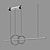 Eurosvet Twin Pendant Light 90265/1 3D model small image 2