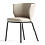 Luxurious Ciselia Chenille Accent Chair 3D model small image 2