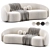Elegant Amore 2015 Sofa 3D model small image 1