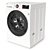 LG ThinQ Washer Dryer Combo 3D model small image 5