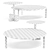 Mid-Century Brazilian Inspired Coffee Table 3D model small image 2