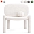 Contemporary TOTTORI Armchair Design 3D model small image 3