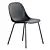 Muuto Fiber Plastic Side Chair 3D model small image 4