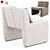 Elegant Macintosh Chair, Eichholtz's Masterpiece 3D model small image 2