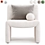 Elegant Macintosh Chair, Eichholtz's Masterpiece 3D model small image 3