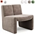 Elegant Macintosh Chair, Eichholtz's Masterpiece 3D model small image 5