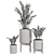 Indoor Plant Set V32-Zamiifolia 3D model small image 5