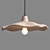 Artisan Ceramic Pendant Light 3D model small image 2