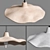 Artisan Ceramic Pendant Light 3D model small image 3