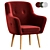Lime Armchair 2014 Coral Render 3D model small image 2