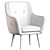 Lime Armchair 2014 Coral Render 3D model small image 4