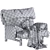 Modern Armchair from Baxter Jo 3D model small image 6