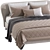 Modern Carnaby Bed 3D Model 3D model small image 2