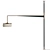 Sleek Abatjour Ceiling-Floor Lamp 3D model small image 4