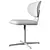 Olos Office Chair Cross Design 3D model small image 5