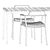 Outdoor Elegance Set: Vipp711 Chair & Mirto Table 3D model small image 5