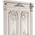 Baroque Style Classic Doors 3D model small image 2