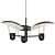 Minimalist Brass Pendant Light 3D model small image 1