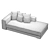 Stylish Solid Wood Day Bed 3D model small image 4