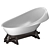 CONCINNITY By Vallvé Freestanding Bathtub 3D model small image 10